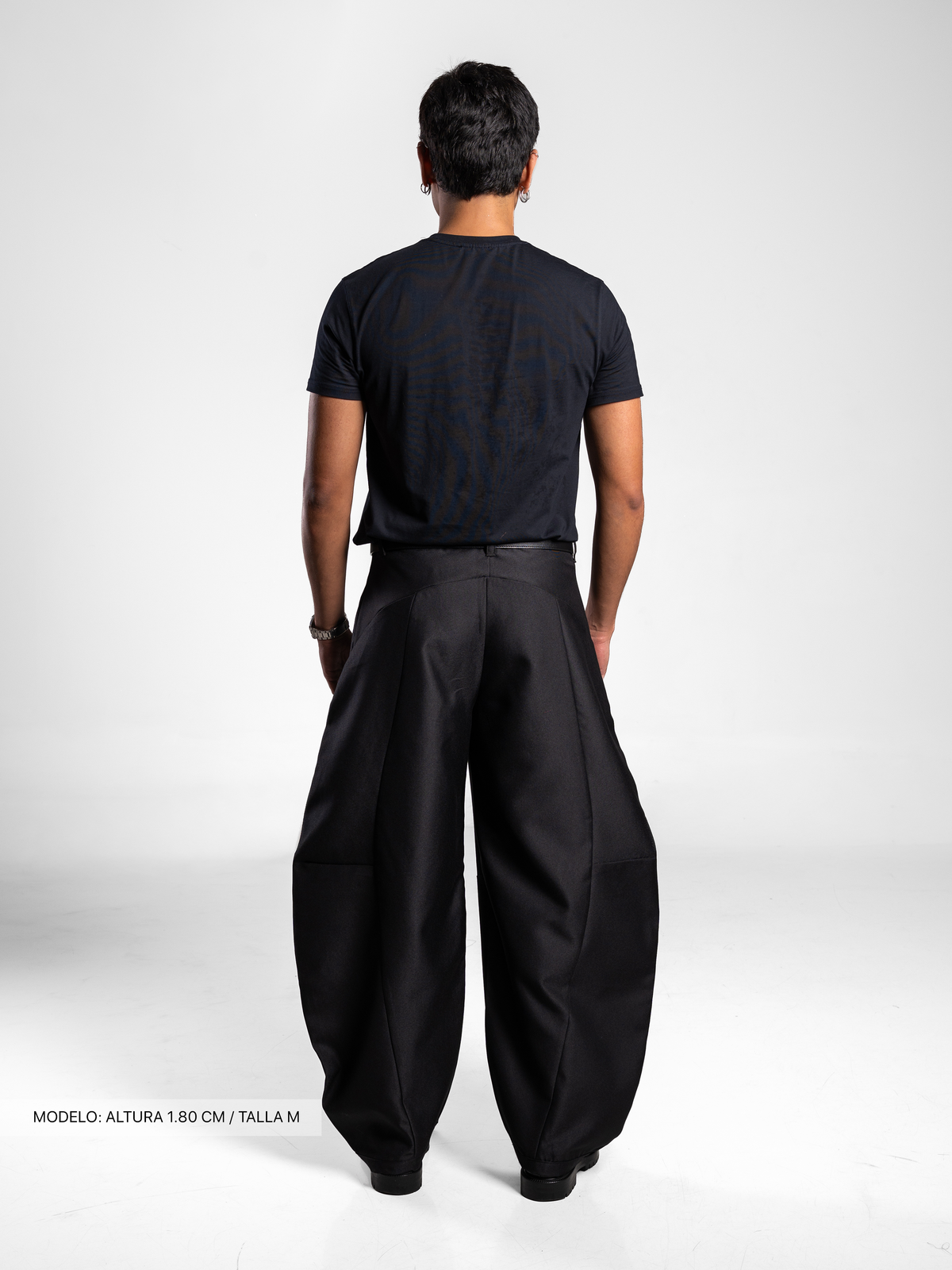 KIMONO PANTS BLACK