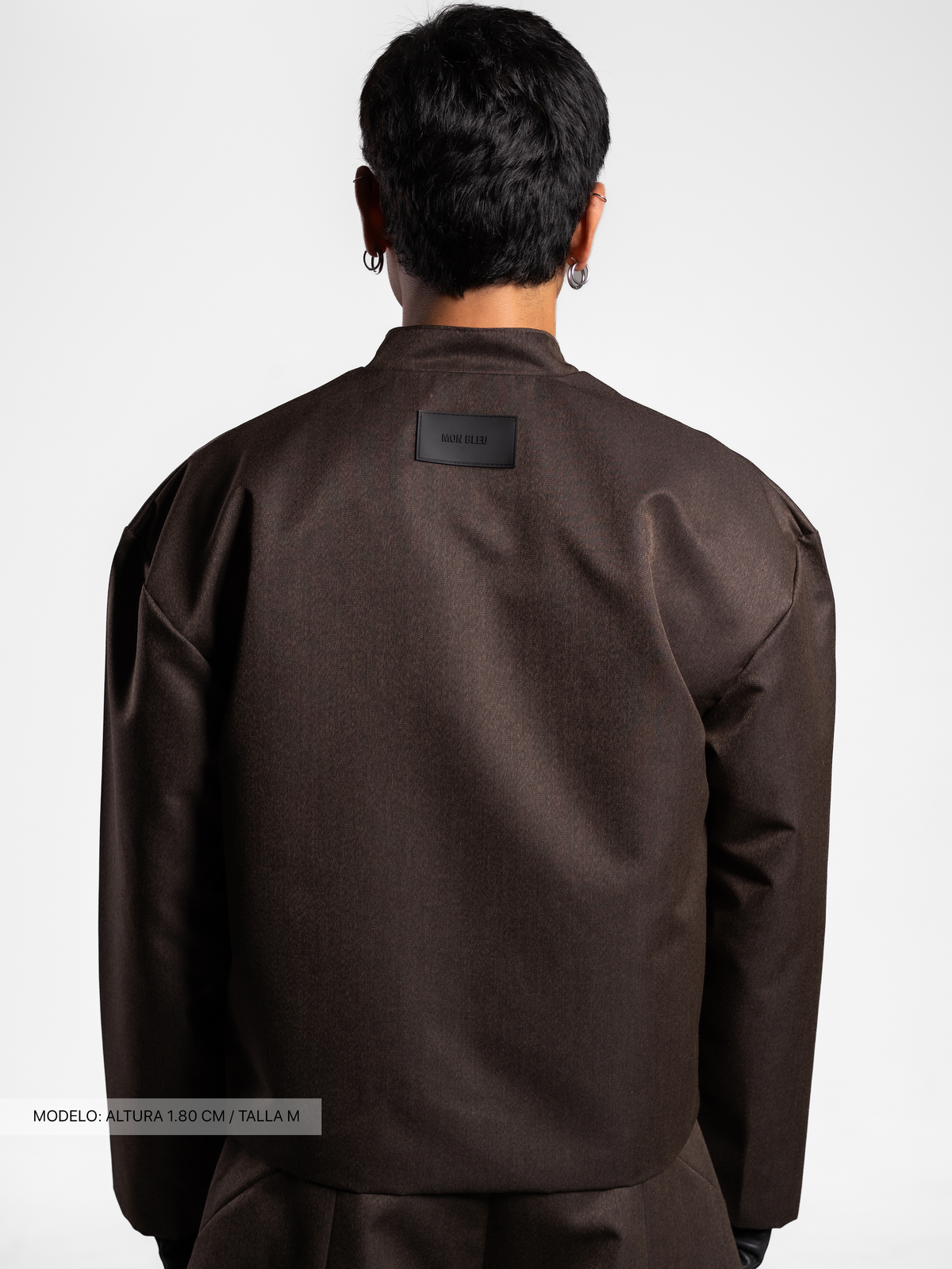 KIMONO JACKET COFFEE