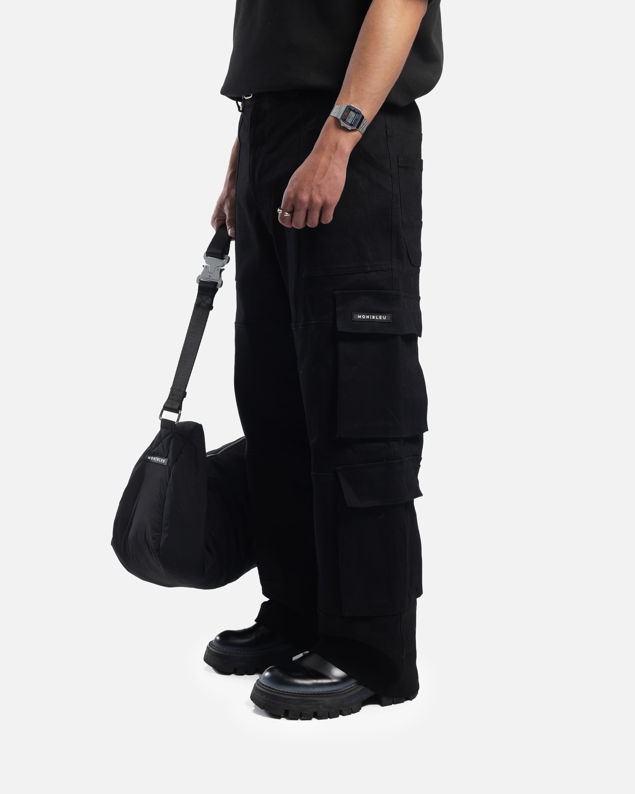 MB BLACK DENIM CARGO