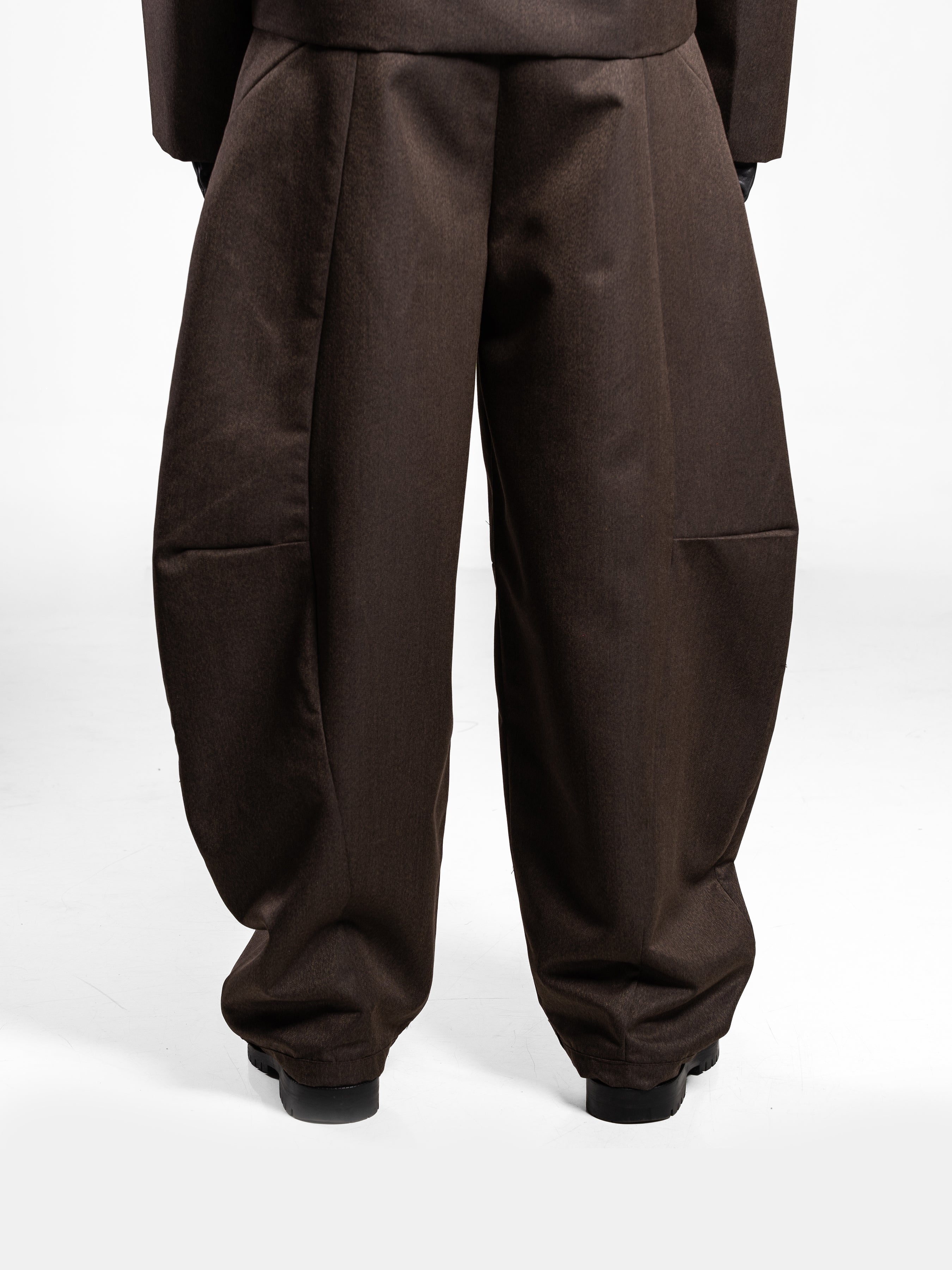 KIMONO PANTS COFFEE