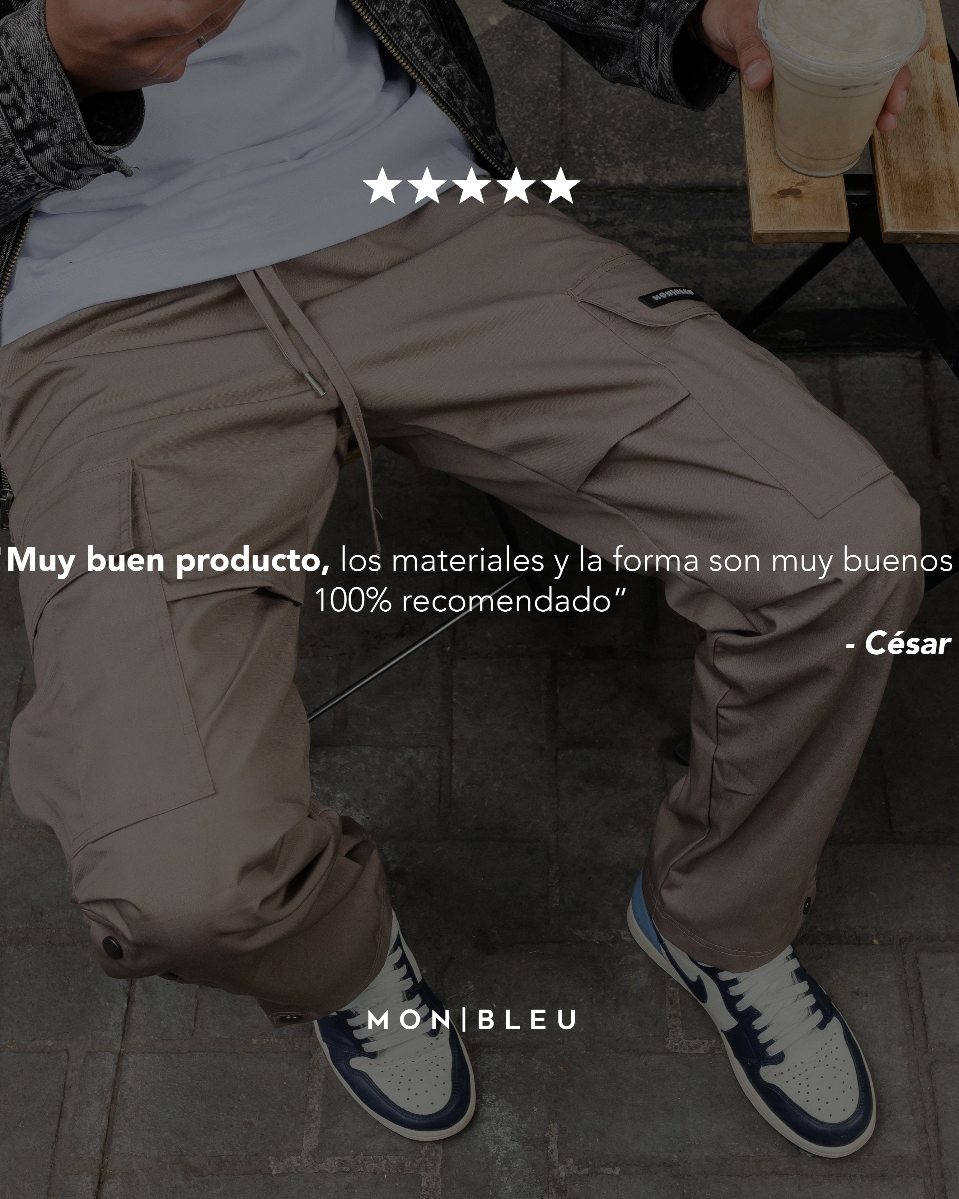 MB KAKI CARGO PANTS