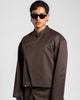 KIMONO JACKET COFFEE
