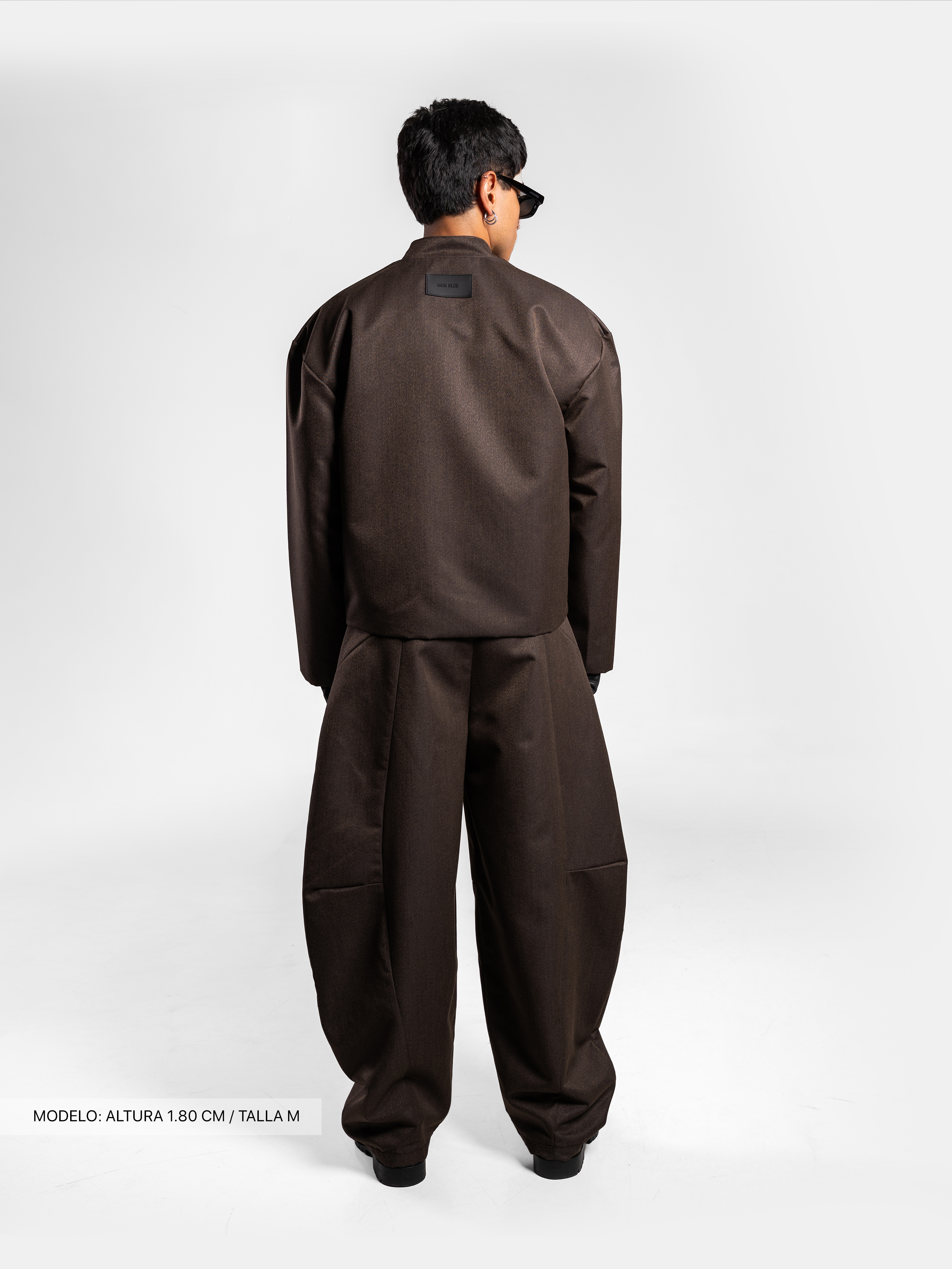 KIMONO JACKET COFFEE
