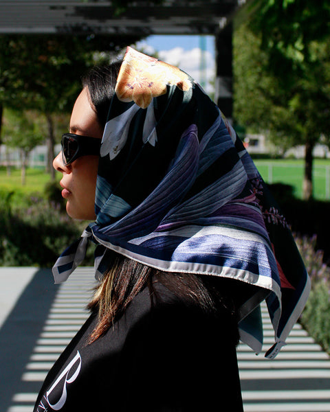 ÉTER GREEN SCARF