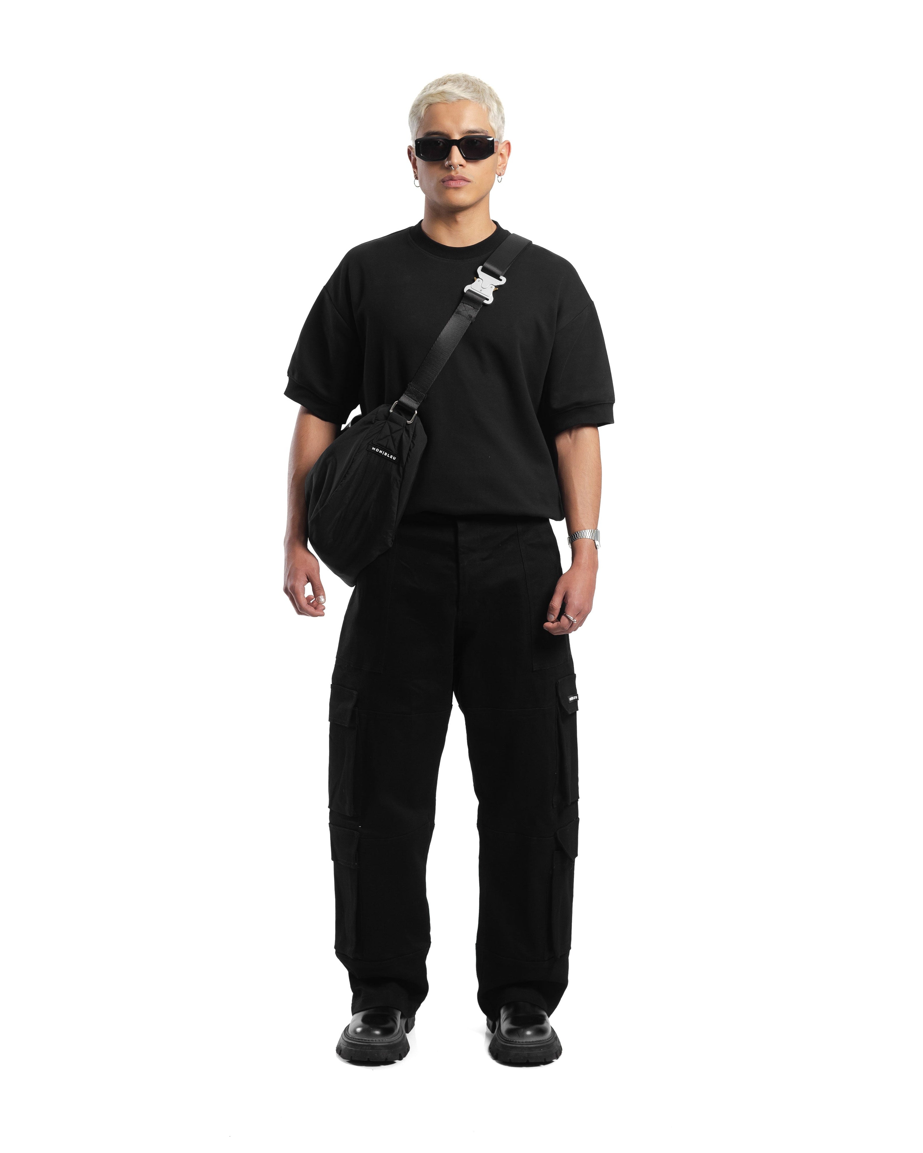 MB BLACK DENIM CARGO