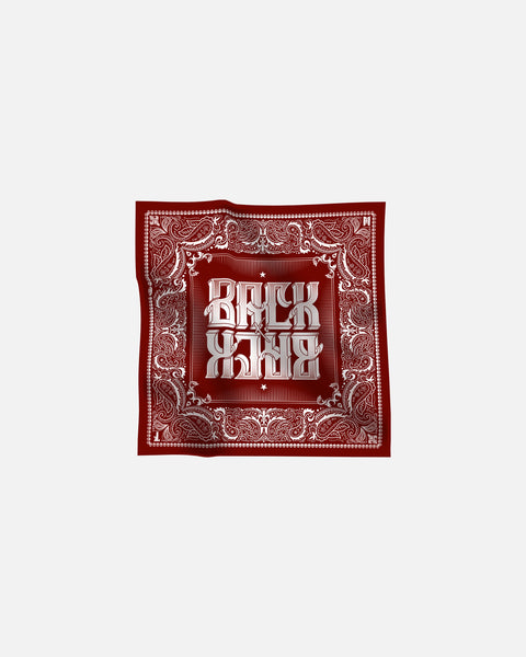 BACK TO BACK SCARF RED