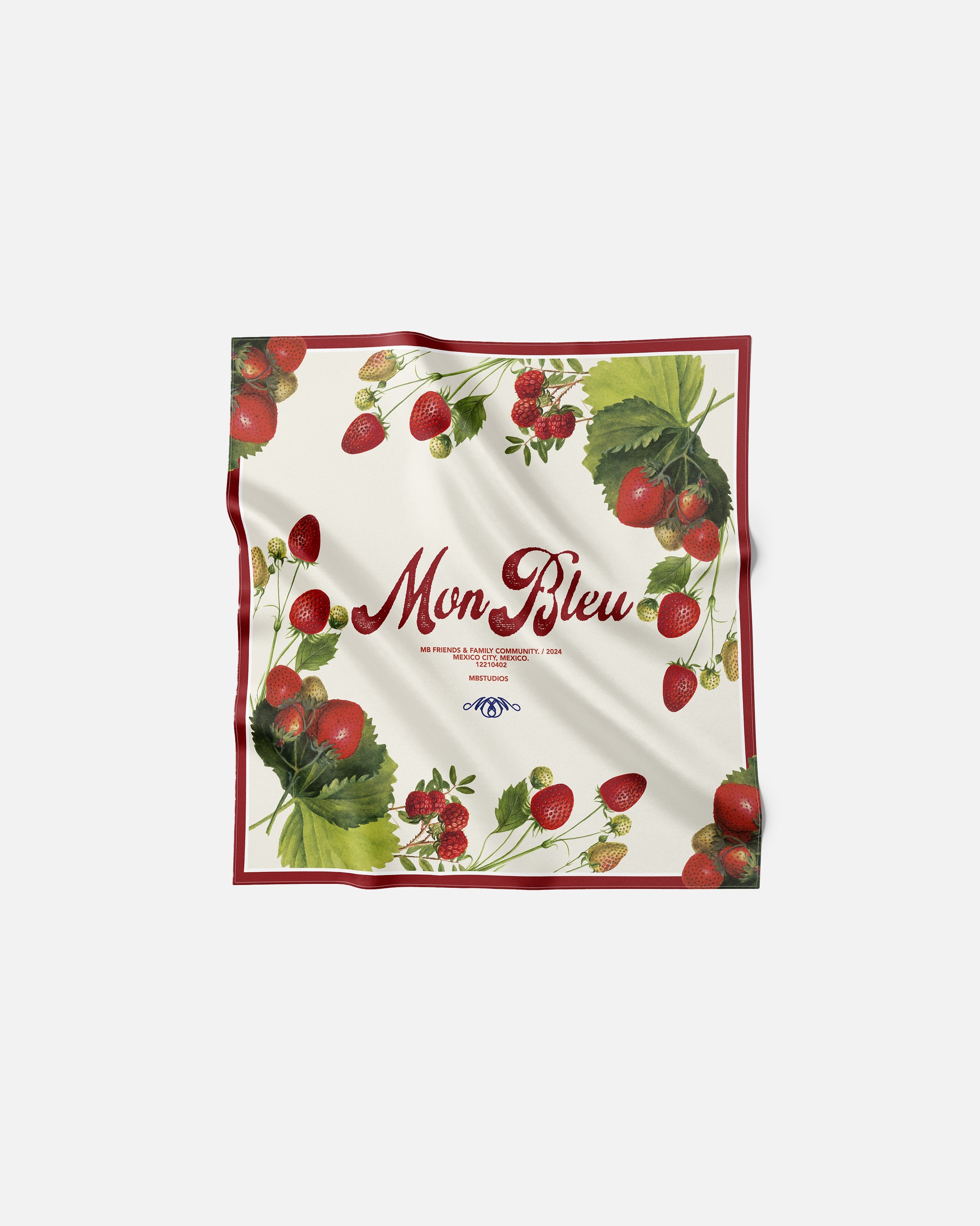 ENDLESS BERRIES SCARF