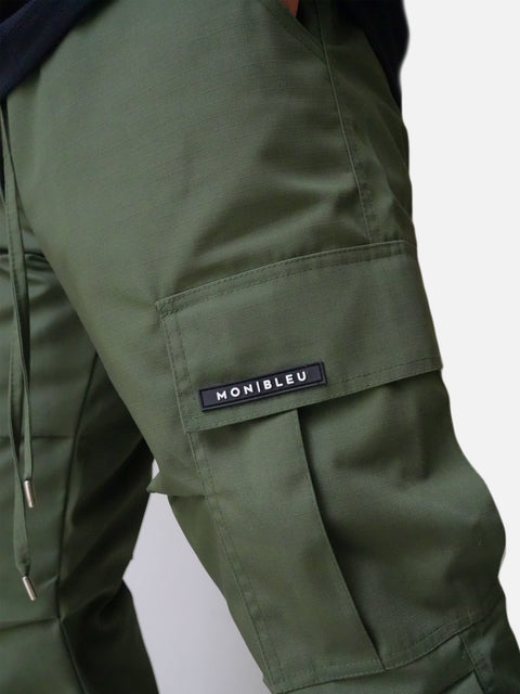 MB OLIVE CARGO PANTS