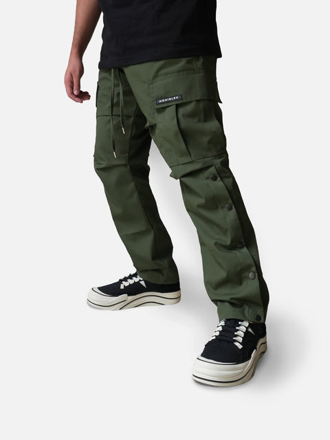 MB OLIVE CARGO PANTS