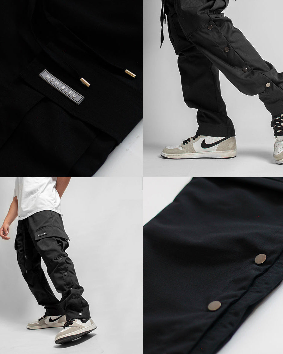 MB BLACK CARGO PANTS