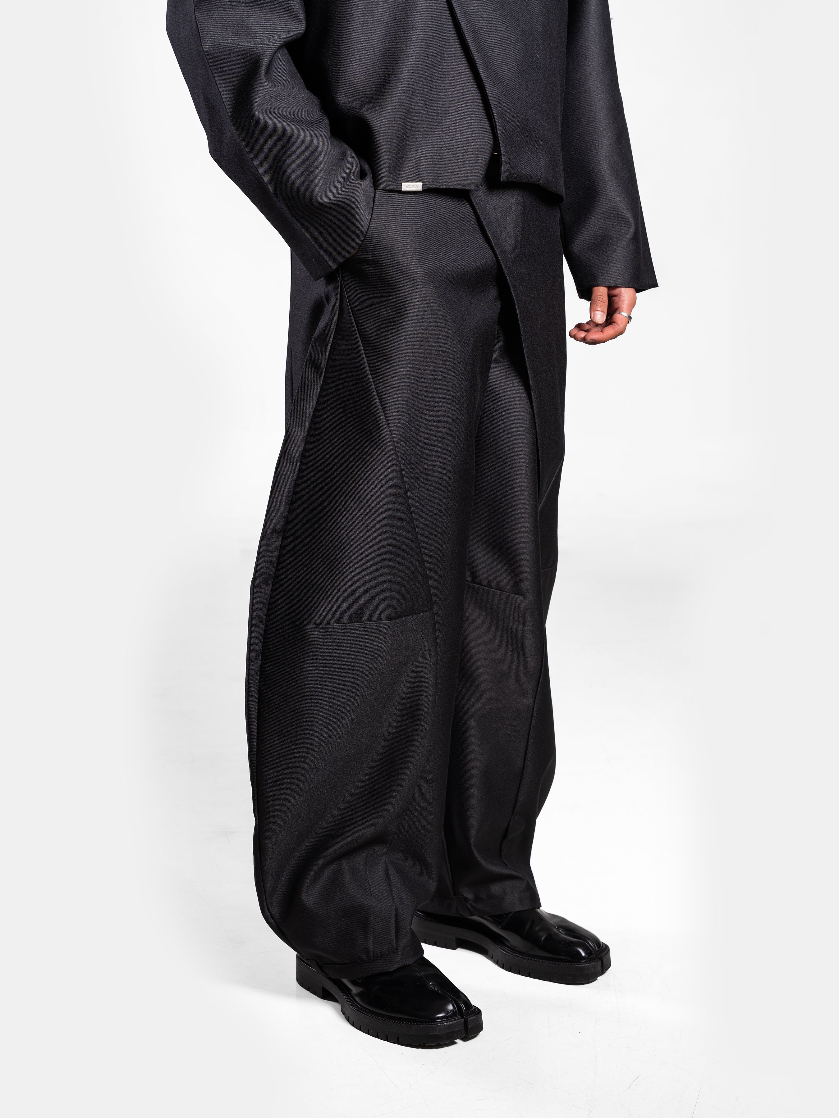 KIMONO PANTS BLACK