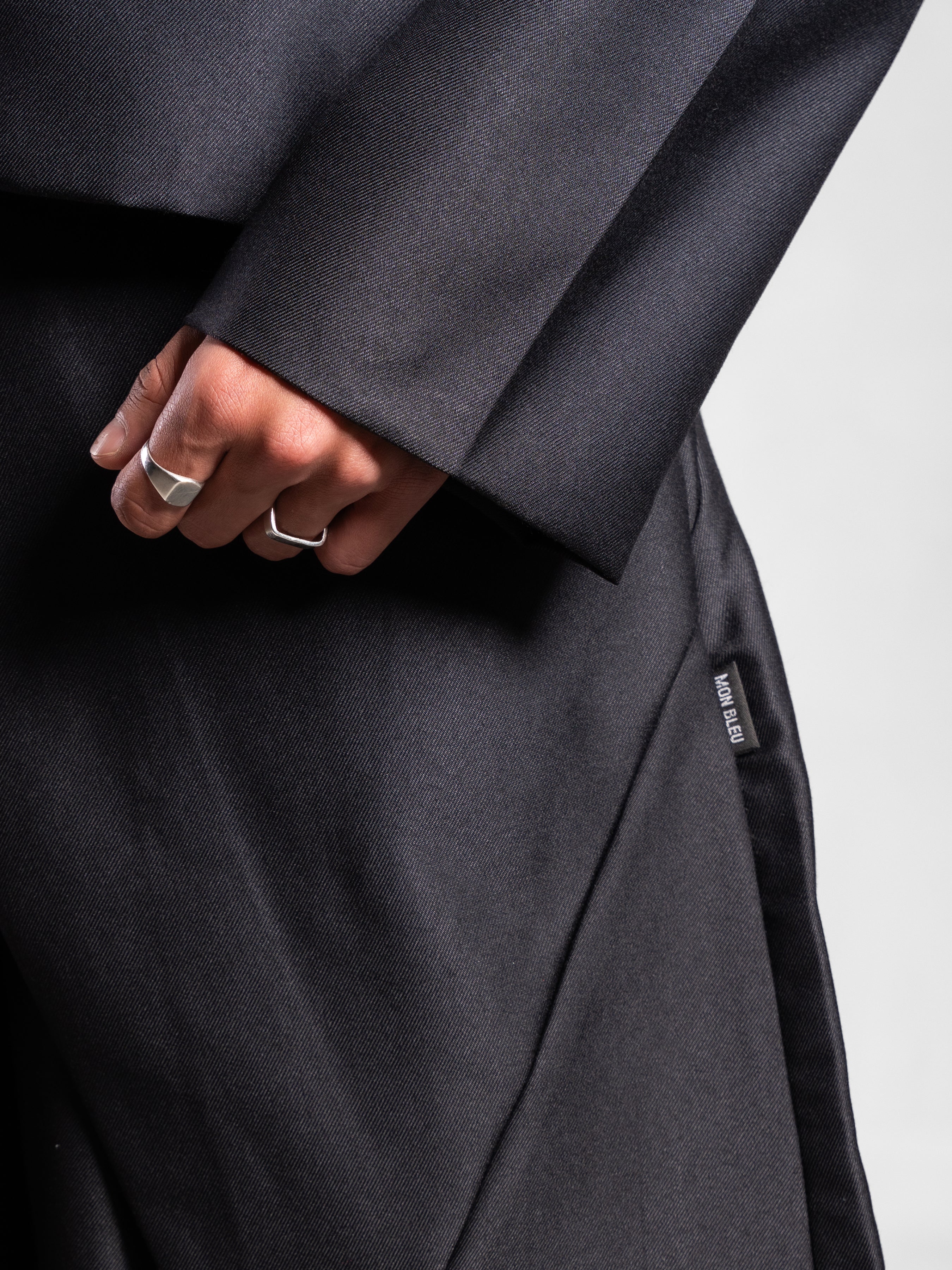 KIMONO PANTS BLACK