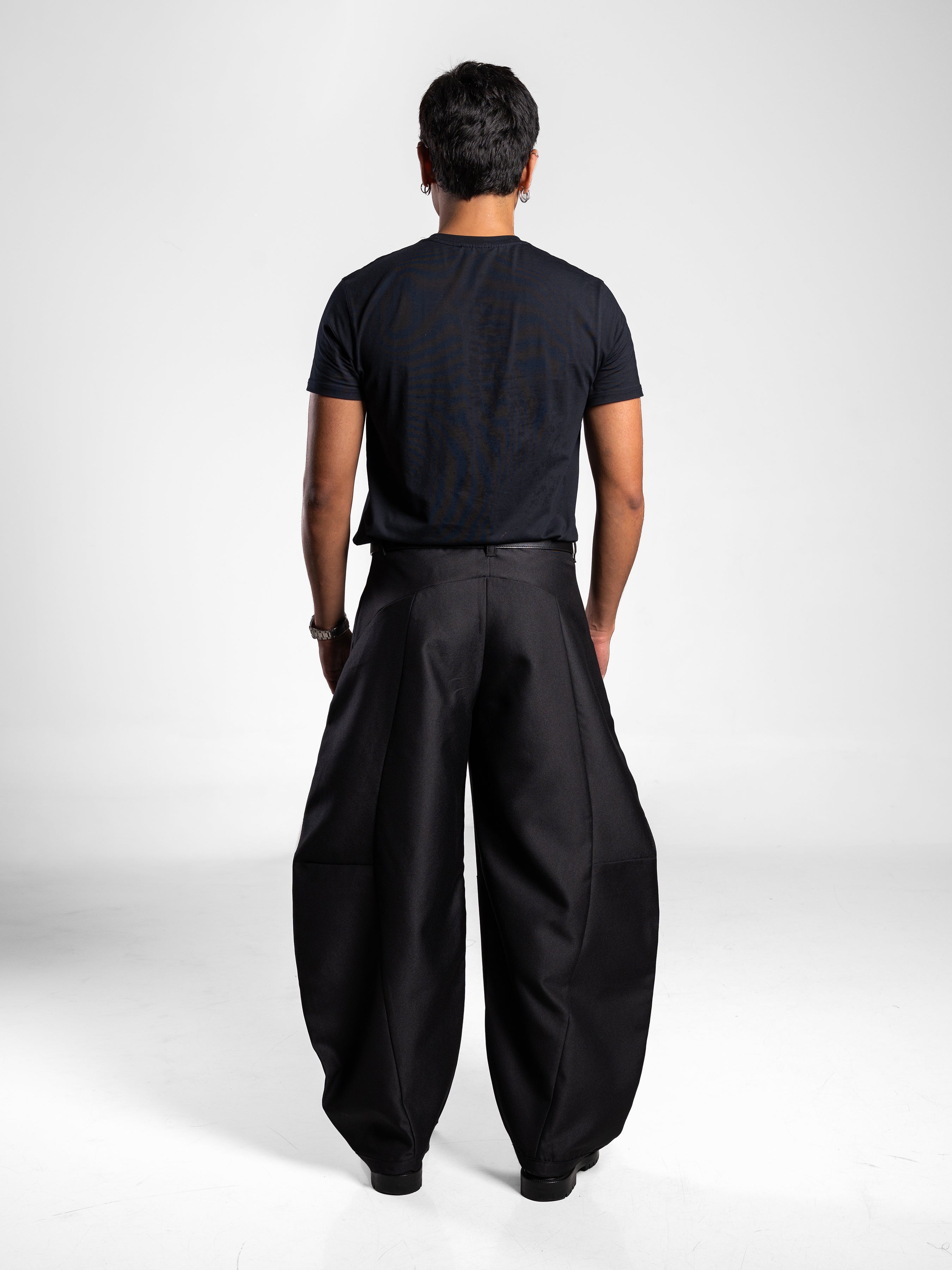KIMONO PANTS BLACK