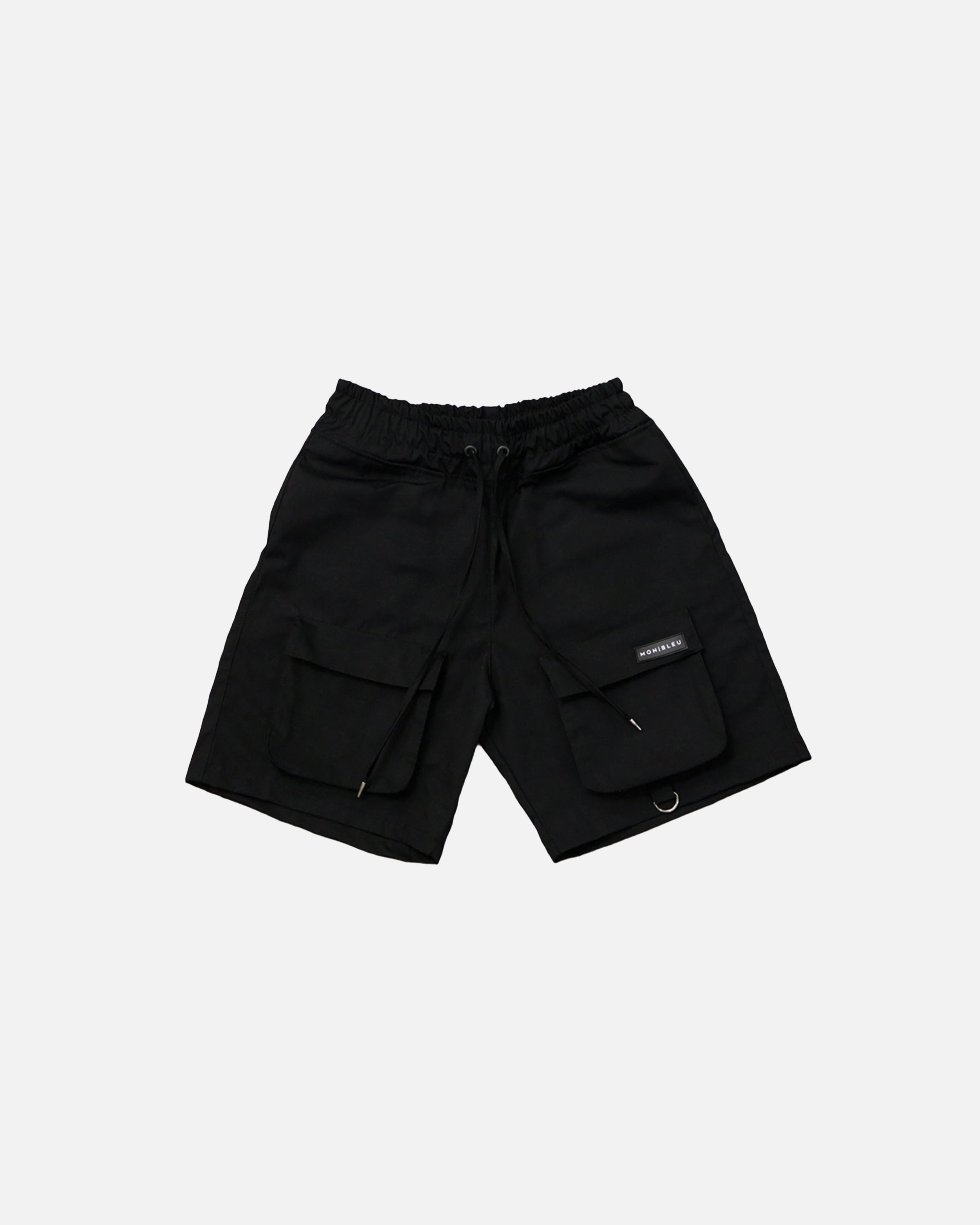 MB BLACK CARGO SHORTS